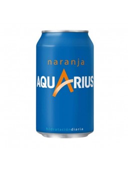 Aquarius de naranja lata 33...
