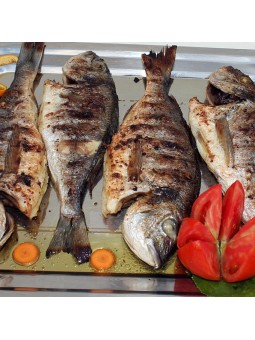 Dorada al horno con patata...