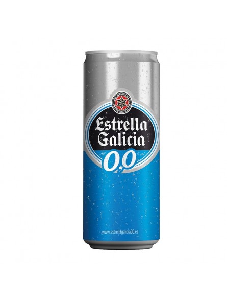 ESTRELLA GALICIA 0/0 LATA 33CL