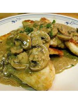 Pollo con patatas, setas y...