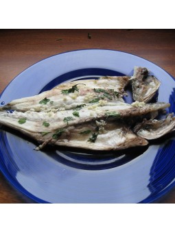 Lubina al horno con patata...