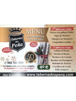 Menú Nochebuena