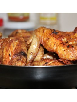 Alitas de pollo con patatas